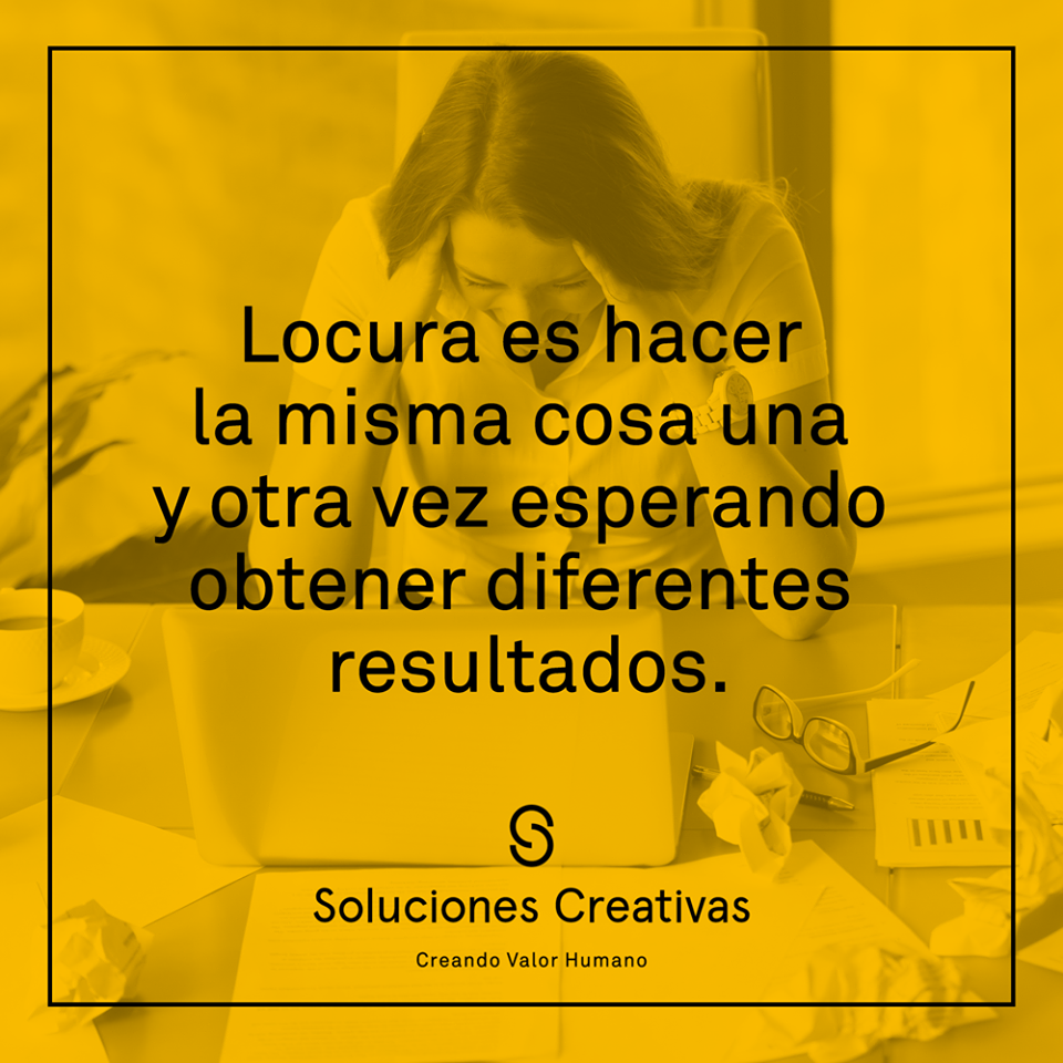 Una frase de Albert Einstein.